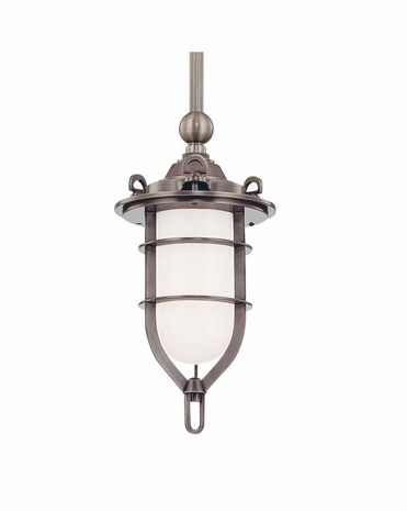 6521 Hudson Valley Chic Vintage & Industrial (1) Light New Canaan Pendant