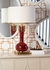 65249 Larry Laslo Eden Lamp - Oxblood