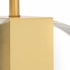 65706 Matthew Frederick 20.5in. Brass Chess Court Lamp - Crystal with Silkette Shade and Clear/Antique Finish