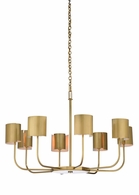 65731 Matthew Frederick Castle Yard Chandelier - Brass