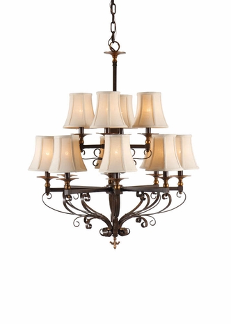 67013 Wildwood Lamps Lucca Chandelier