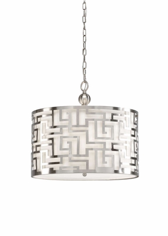 67046 Wildwood Lamps Daphne Pendant - Nickel
