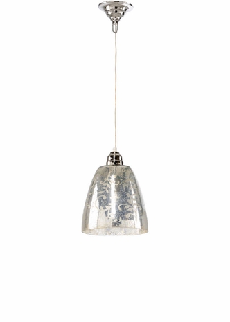 67113 Wildwood Metal Polished Nickel Smilax Pendant