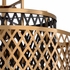 67136 Wildwood Iron Antique Brass/Black Sabine Chandelier