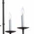 67153 Wildwood Iron Charcoal Bamboo Chandelier - Charcoal