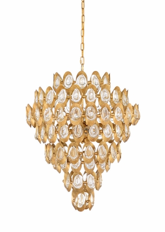 67198 Wildwood Elizabeth Chandelier - Gold