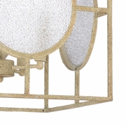 67222 Wildwood Duxberry Lantern - Aged White