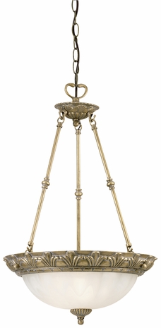 67245 Westinghouse San Moritz Three-Light Pendant (CLEARANCE ITEM)