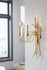 67369 Claire Bryson 26.5in. Iron Mignon Sconce with Gold Leaf Finish