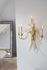 67369 Claire Bryson 26.5in. Iron Mignon Sconce with Gold Leaf Finish