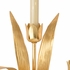 67369 Claire Bryson 26.5in. Iron Mignon Sconce with Gold Leaf Finish