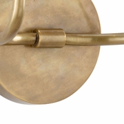 67377 Wildwood Brass Antique Brass Loren Sconce