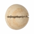 67514 Wildwood 8in. Travertine Lunar White Sconce with Cream Finish