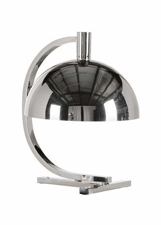 68710 Chelsea House Metal Polished Nickel French Desk Lamp