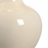 68775 Chelsea House 32in. Ceramic Astor Vase Lamp - Cream with Linen Shade and Cream Glaze/Clear Finish