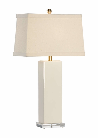 68776 Chelsea House Becker Vase Lamp - Cream