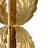 69435 Chelsea House Iron & Alabaster Antique Gold Leaf Acanthus Leaf Lamp