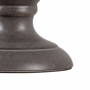 69444 Chelsea House Ceramic Cream/Brown/Gray Finish Socorro Vase Lamp