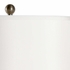 69524 Chelsea House Glass Iridescent Blue Green Longhall Urn Lamp - Sea Breeze