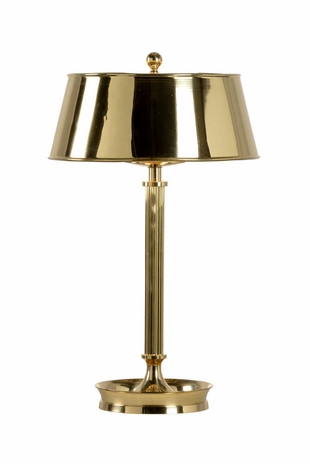 69527 Chelsea House Metal Polished Brass Ruben Lamp - Brass