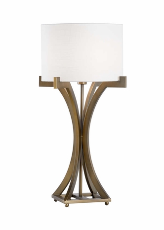 69643 Chelsea House Metal Bronze Wahlberg Lamp - Bronze