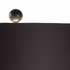 69779 Chelsea House 29.5in. Ceramic Athens Vase Lamp with Silkette Shade and Metallic Gold Glaze/Matte Black Finish