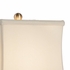 69782 Chelsea House Square Vase Lamp - White
