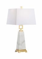 69813 Chelsea House Marble Pyramid Lamp