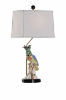 69917 Chelsea House Hope Parrot Lamp - Left Facing