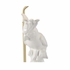 69919 Chelsea House Hope Parrot Lamp - White - Left Facing
