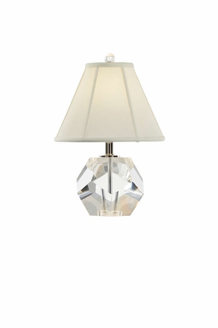 70009 Chelsea House Crystal Clear Montana Crystal Lamp