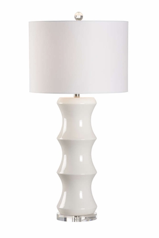 70056 Jamie Merida Shelbourne Lamp - White