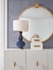 70130 Bill Cain Augusta Lamp - Blue