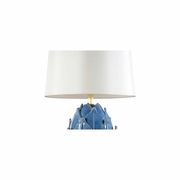 70175 Chelsea House Artichoke Lamp - Blue