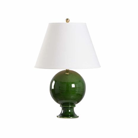 70178 Chelsea House Sphere Table Lamp - Green