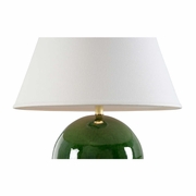 70178 Chelsea House Sphere Table Lamp - Green