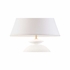 70181 Chelsea House Opus Ceramic Lamp - White Biscotto