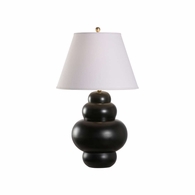 70193 Bill Cain Rotunda Table Lamp - Black