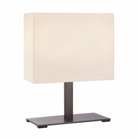 7020 Sonneman Lighting Architectural Mitra Collection 2 Light Table Lamp