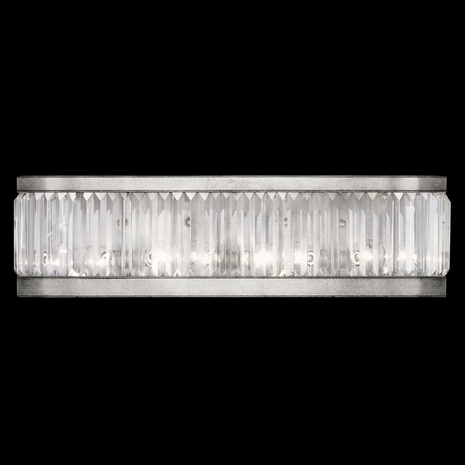 706550 Fine Art Lighting Crystal Enchantment 7"H Sconce with Silver Finish