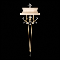 706950-3 Fine Art Lighting Beveled Arcs 66"H Sconce with Gold Leaf Finish