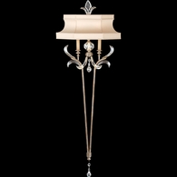 706950 Fine Art Lighting Beveled Arcs 66"H Sconce with Silver Finish