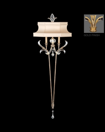 707050ST Fine Art Lamps Beveled Arcs Portable Wall Sconce