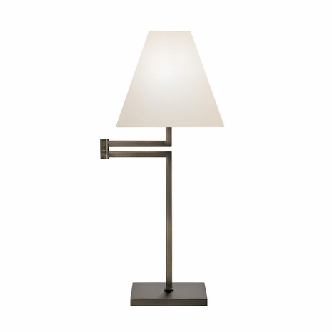 7075 Sonneman Lighting Square Swing Arm Collection Table Lamp