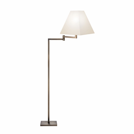 7076 Sonneman Lighting Square Swing Arm Collection Floor Lamp