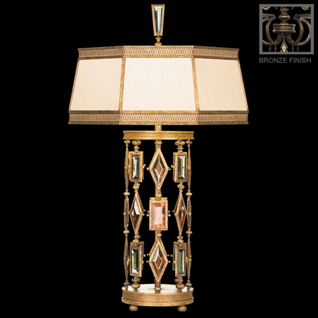 707810-1ST Fine Art Lamps Encased Gems Collection Table Lamp