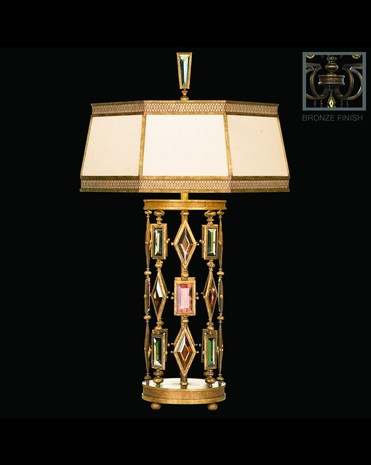 707810 Fine Art Lamps Encased Gems Table Lamp