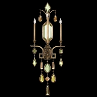 710450-1ST Fine Art Lamps Encased Gems 49"H Sconce with Bronze Finish