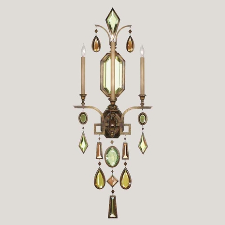 710450 Fine Art Lamps Encased Gems Sconce