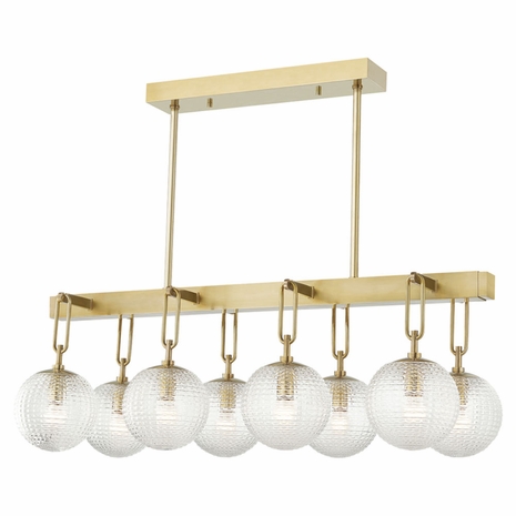 7108 Hudson Valley Jewett 8 Light Linear